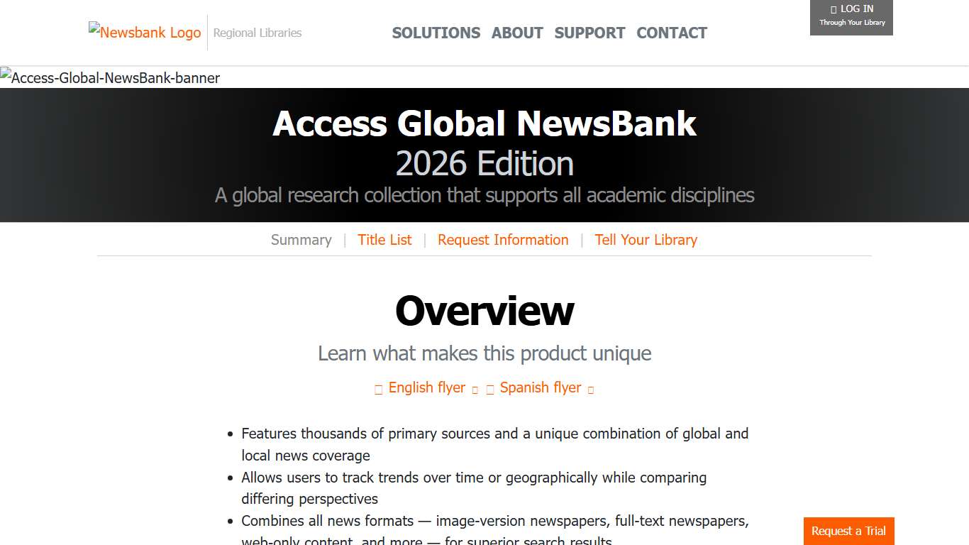 Access Global NewsBank NewsBank Inc.